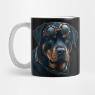 Rottweiler Steampunk Ai Mug